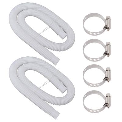 Tubi di ricambio per piscina con fascette per pompa per piscina da 300 330 530 1000 galloni