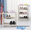 Japanese-Style Multi-Layer Shoe Cabinet: Simple Plastic Shoe Rack & Umbrella Stand