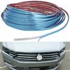 6mm * 3meter Silber Chrom Streifen Auto Tür Rand Flügel Stoßstange Moulding Trim Decor Tür Rand Kratzschutz Abdeckung