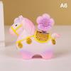 Zodiac Horse Ornaments Handcrafted Year Of The Horse Resin Cartoon Horse Statue Diy Craft