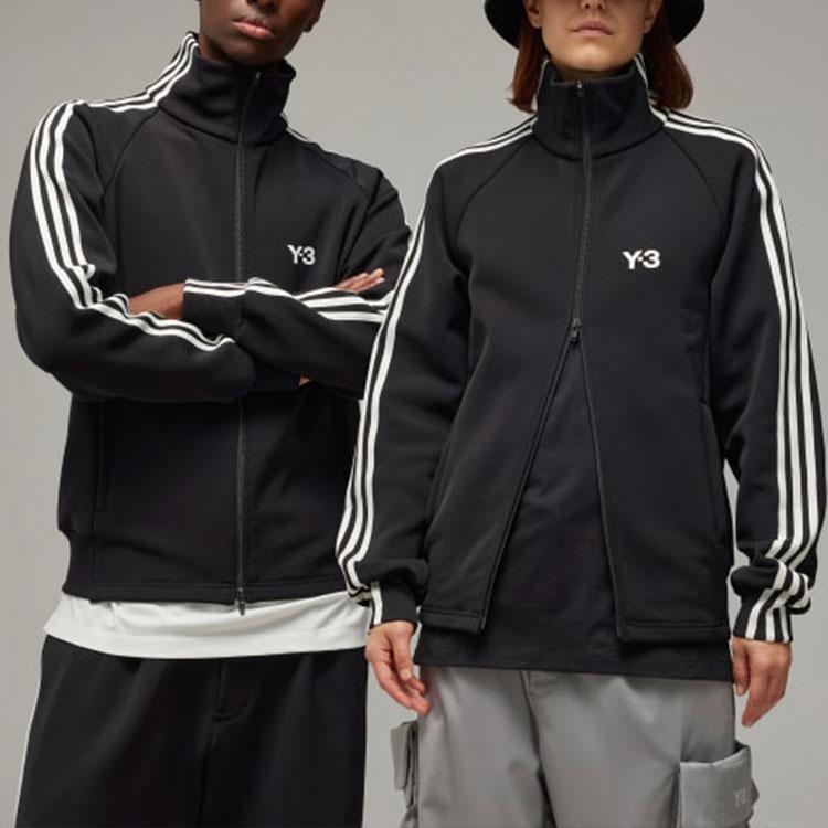 Adidas Striped Loose Long Sleeve Jacket Men Outerwear Black IZ3126