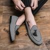New Arrival Luxury Fashion Men's Dress Prom Wedding Homecoming Shoes Male Tassel Design Loafers Zapatos Hombres Footwear