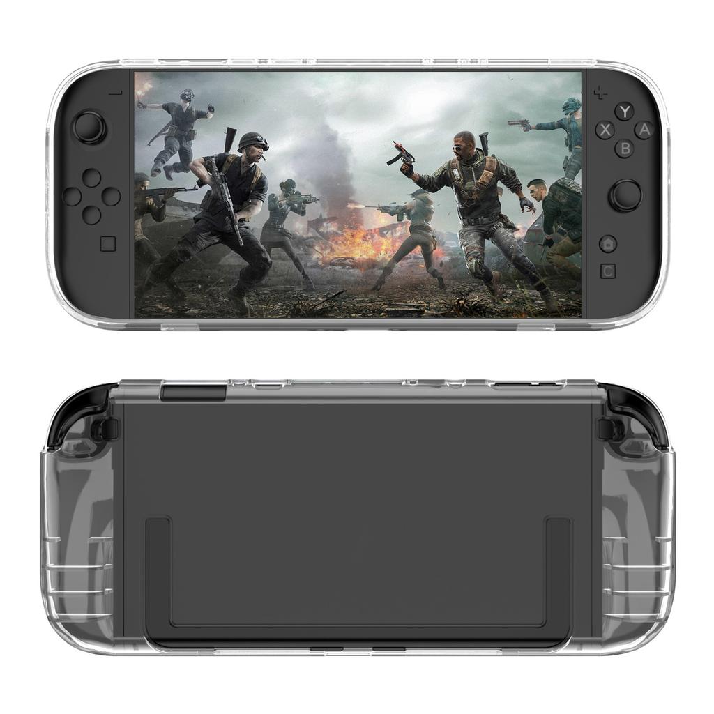SW2D04 For Nintendo Switch 2 Handheld Game Console Protective Case Transparent Anti Drop TPU Cover