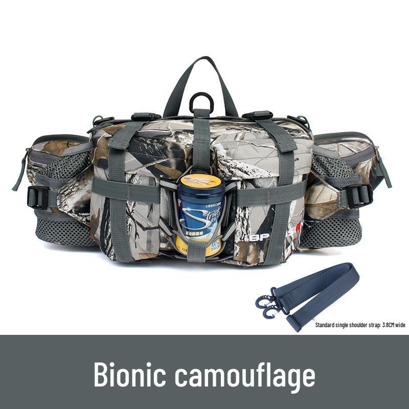 2025 Multifunctional Outdoor Waist Bag for Hiking, Climbing, and Cycling – Unisex Water Bottle Backpack