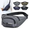 New Men's Leather Film Fanny Pack Casual Sports Crossbody Bag Cashier Waterproof Outdoor Mobile Phone Bag Women