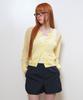 Generalidea Packable Sheer Long Sleeve Cardigan [Lemon] / Wbe2L04540