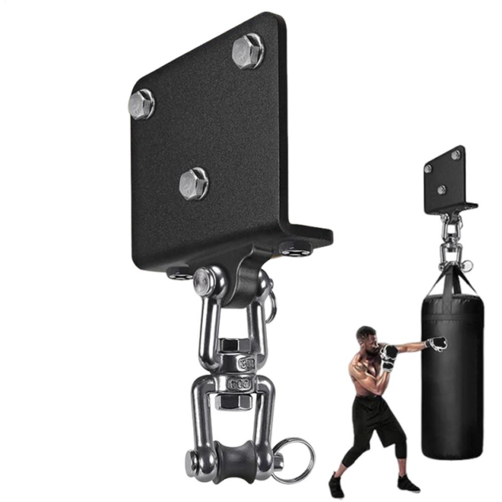 Punching Bag Hanger Stable Heavy-duty 360 Rotating Punching Bag Mount Sturdy Adjustable Sandbags Accessories For Training
