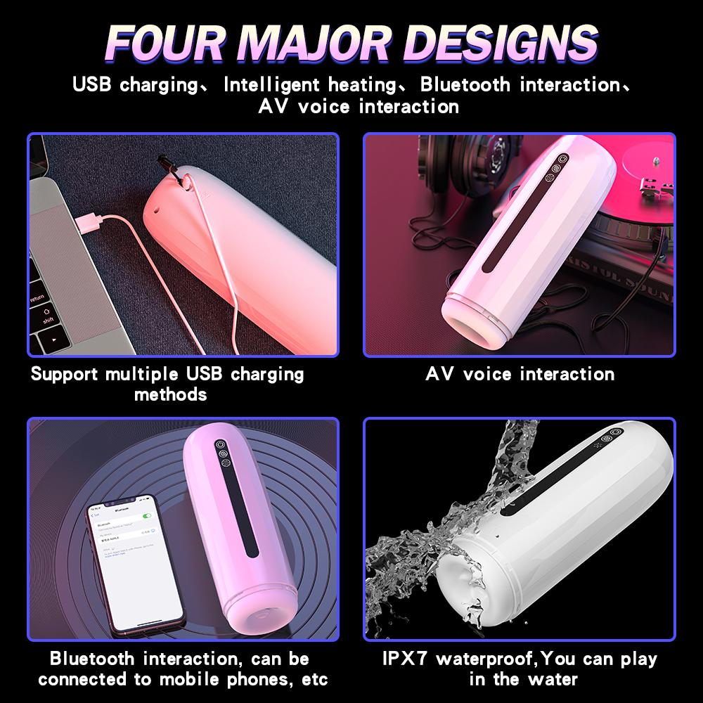 Noszone automatyczne masturbatory męskie obciąganie pochwy masturbacja dla dorosłych zabawki erotyczne dla mężczyzn 18