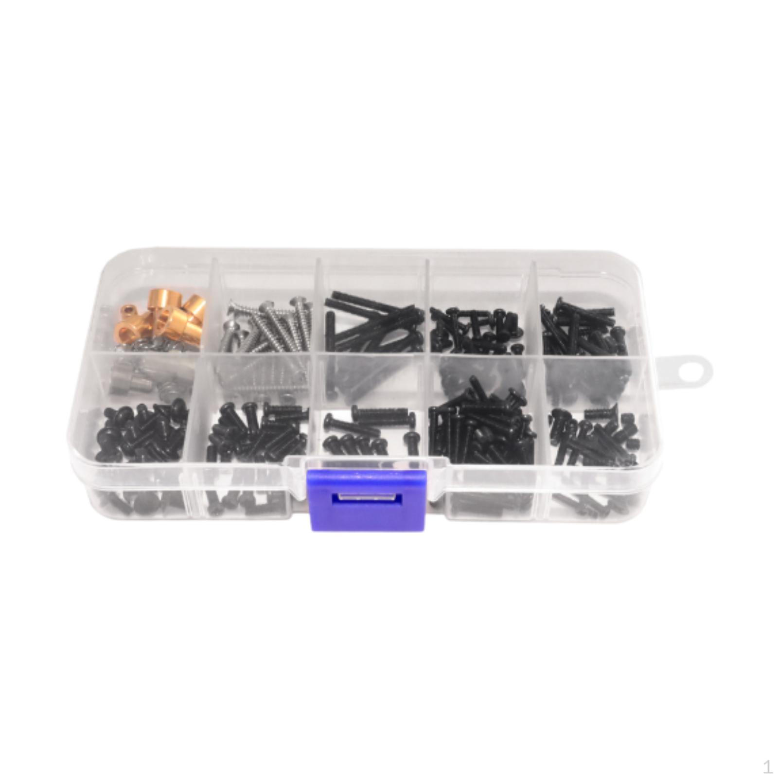 

Набір гвинтів для радіокерованих моделей, DIY аксесуари, масштаб 1/12, запчастина для модернізації автомобілів з дистанційним керуванням