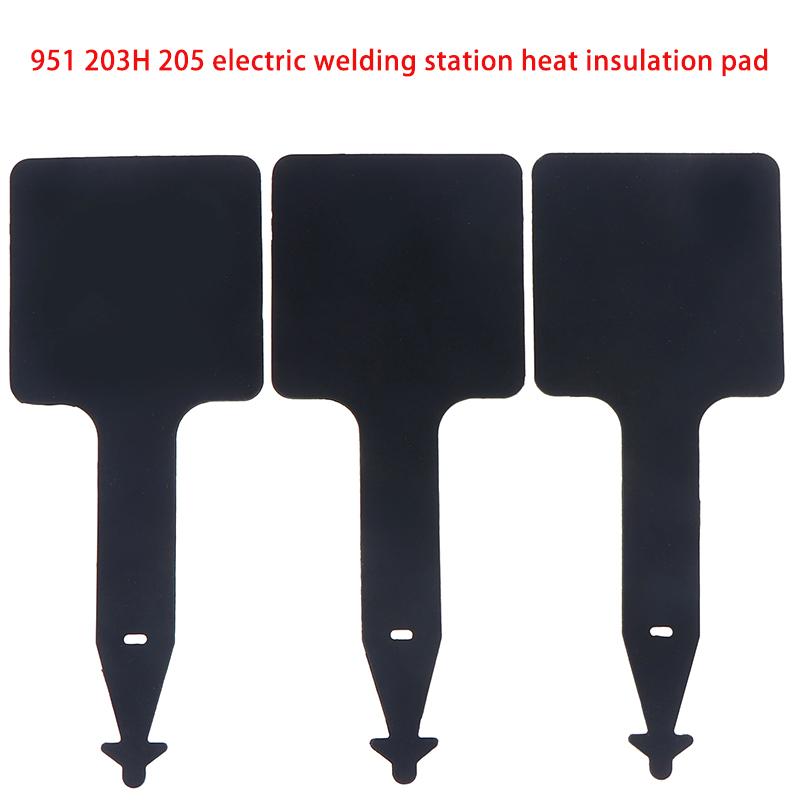 1/3Pcs Soldering Tip Removal Heat Pad For 951 203H 205 Welding Station Heat Insulation Dissipation Soldering Accessory