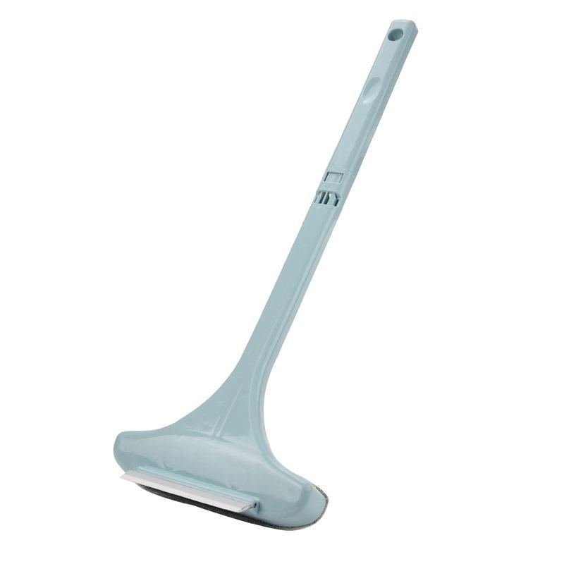 Window Screen Brush Household Glass Wiper Window Scraper Bathroom Wiper Mesh Brush Double-sided Bathroom Cleaning Tool