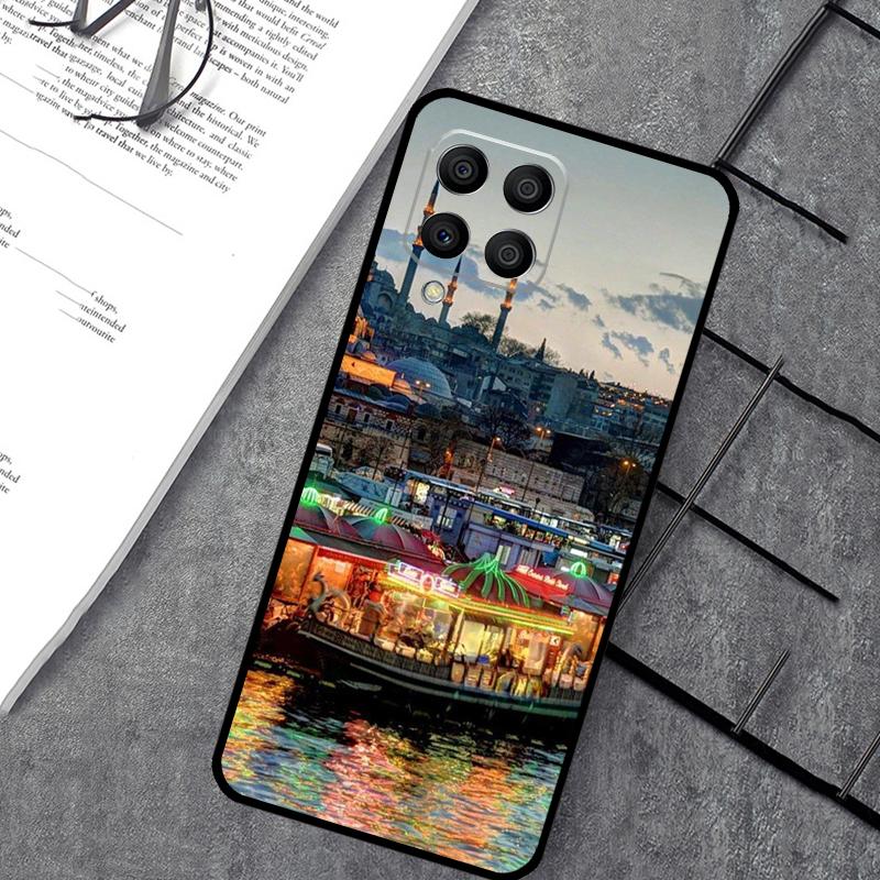 Turkey Istanbul Scenery Building Case For Samsung Galaxy M55 M31 M13 M11 M12 M14 M15 M06 M16 M36 M56 M53 M32 M52 M35 M34 M54