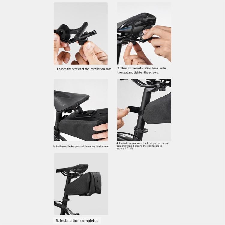 Weatherproofed Cycling Seats Pack Mountain Seat Bag Rear Seatpost Bag Tool Repair Pouches For Daily Use