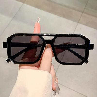 Kwadratowe Okulary Przeciwsłoneczne Vintage Damskie Modne Retro Okulary Przeciwsłoneczne Damskie Ins Modne Lustrzane Okulary Projektant Oculos De Sol