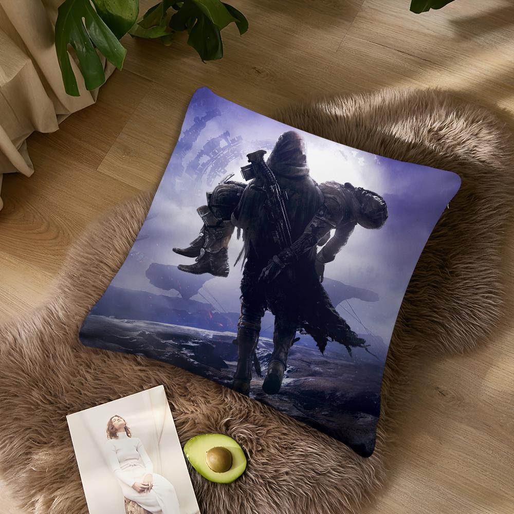 Game D-Destiny 2 Pillow Case Living Room Home Sofa Office Shop Cover Printing Comfort Decoration Nordic Simplicity