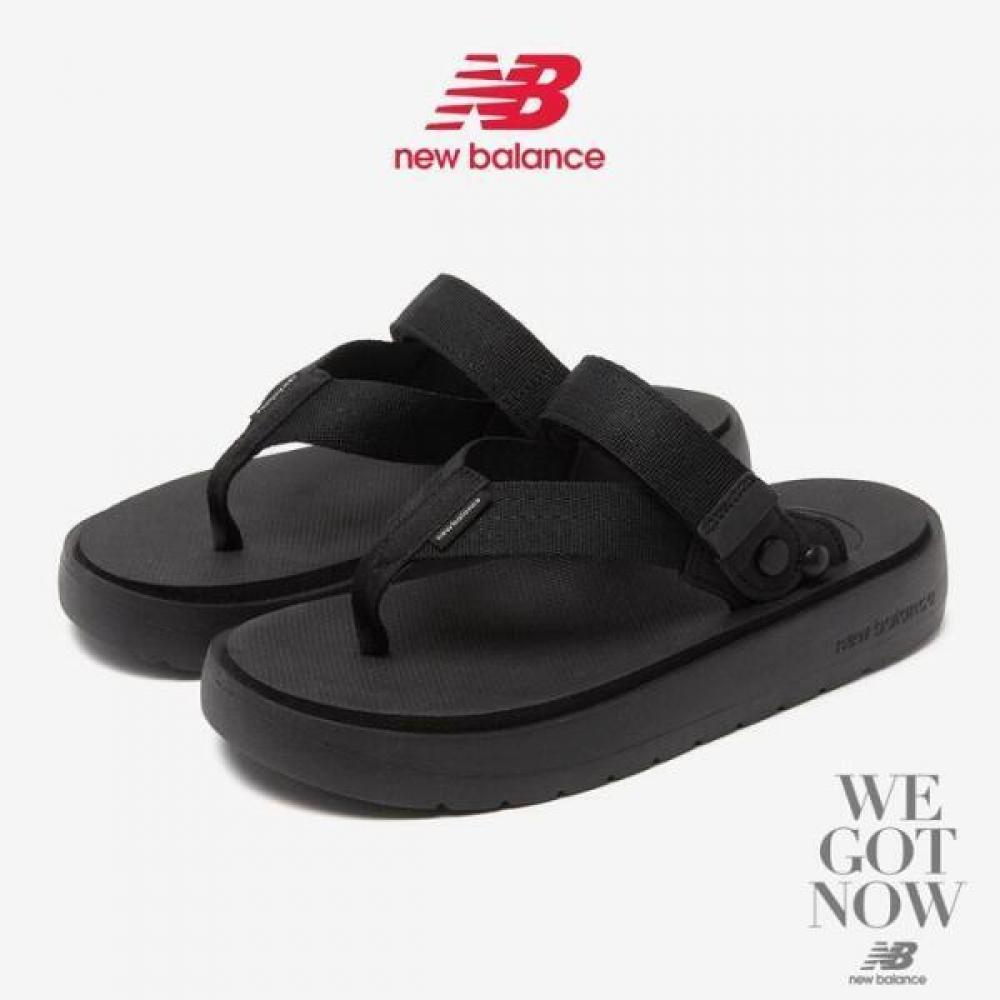 New Balance Унисекс Летние Шлепанцы Sd6501bk black/240