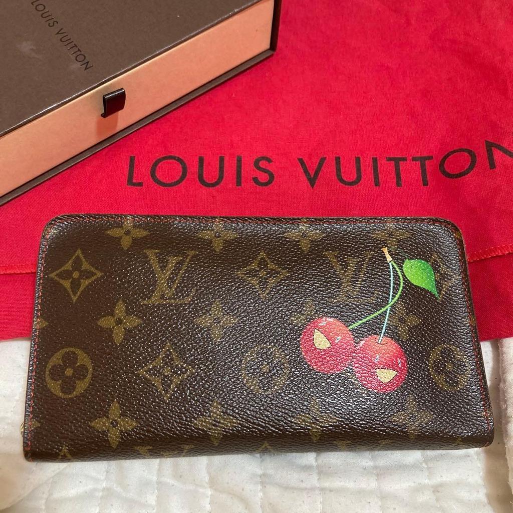 Used LOUIS VUITTON Louis Vuitton Monogram Cherry Portomone Murakami