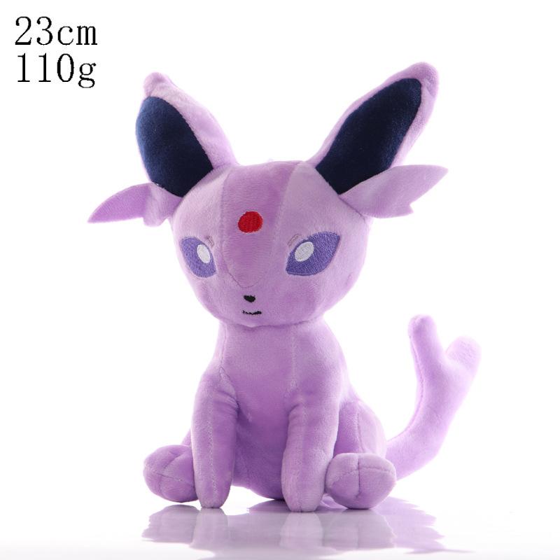 15-26cm Plush Toys Pikachu Charmeleon Snorlax Bulbasaur Gengar Umbreon Mewtwo Anime Cartoon Plush Dolls Children's Gifts