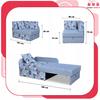 Children's Corner Sofa Bambino Extendable Container Bed Children's Mattress Kubuś