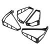 4 Pcs Motorcycle Turn Signal Grill Aluminium Alloy Protective Guard Cover for R1250GS LC Adventure F850GS Black