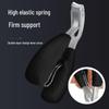 Anti-Splash Bent Head Nail Clippers: Large Opening for Thick, Hard Nails - Home Manicure Tool