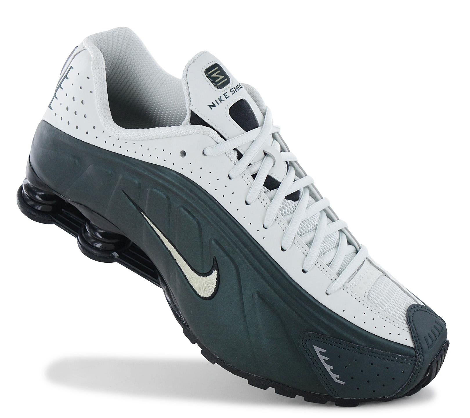 Nike Shox R4 - Men s Sneakers Shoes HQ1988-300 NZ ORIGINAL EU 45 US 11 зелёный
