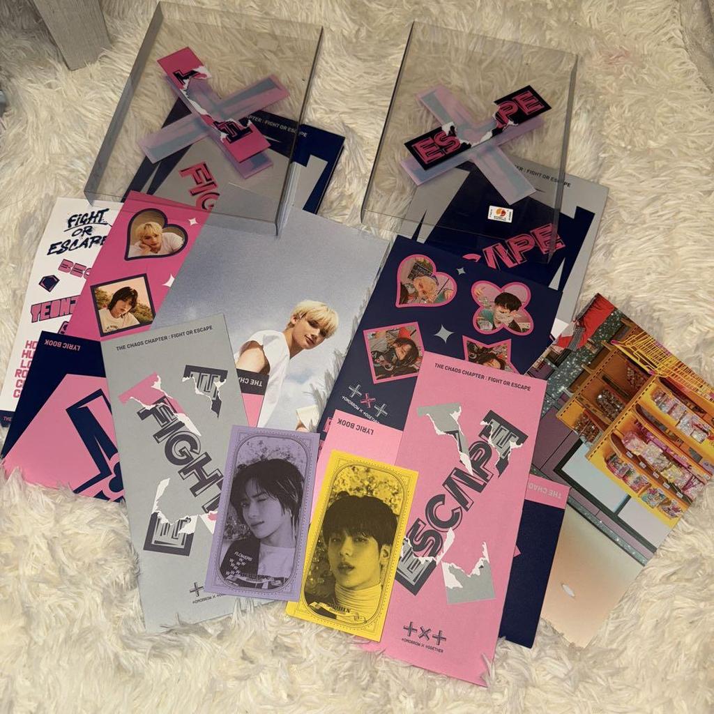 [USED] txt album trading card
