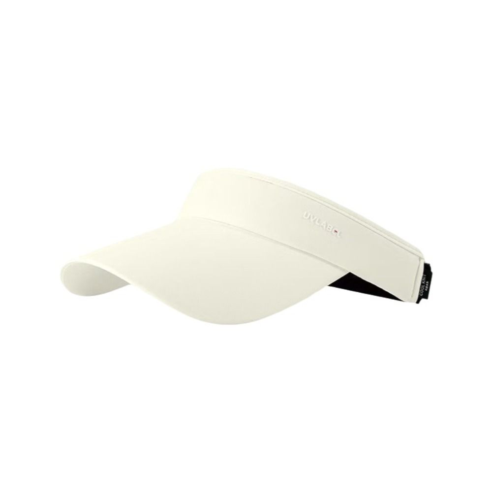 Summer Breathable Sun Hat Anti-UV Adjustable Sports Visor Quick-drying Empty Top Tennis Hat Tennis