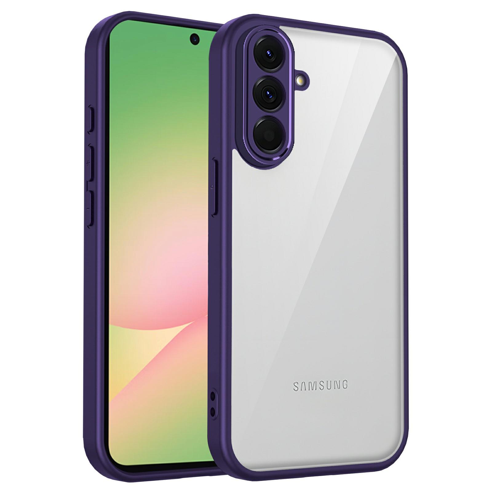 

For Samsung Galaxy A57 5G Case Matte Skin Touch Clear PC + TPU Shockproof Phone Back Cover