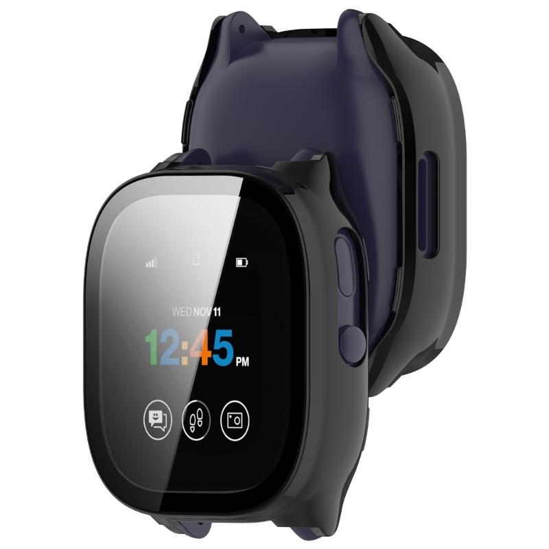 Screen Protector Film Watch Shell with Tempered Glass Film for Watch 3 Scratchproof Case Protective Case Cover