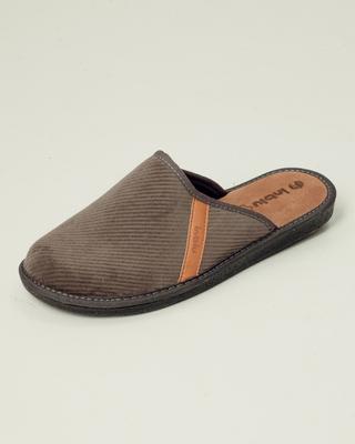 Men's Slippers Inblu 917H 40 Gray Velveteen