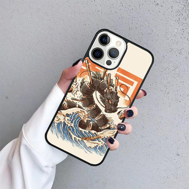 Sushi Dragon Coque Shell For iPhone 17 Air 15 16 14 13 12 Pro Max 11 Pro Max Plus Phone Case Cover