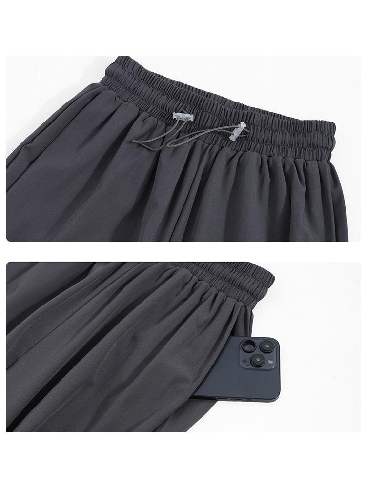 Plus Size Women's Yoga Short Sleeve & Long Pants Set - Summer Outdoor Running Quick-Dry Loose Sportswear