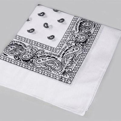 Hot Quality Paisley Cotton Wristband Handkerchief Handkerchief Bandana Head Wrap Neck
