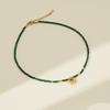 Elegant Retro Spinel Beaded Clavicle Necklace for Women
