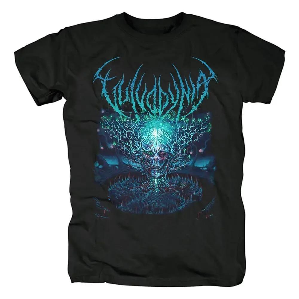 Vulvodynia Themed Tshirt South African Cruel Death Metal Band Global Tour Merch High Quality Cotton Hip Hop Short Sleeve Tee