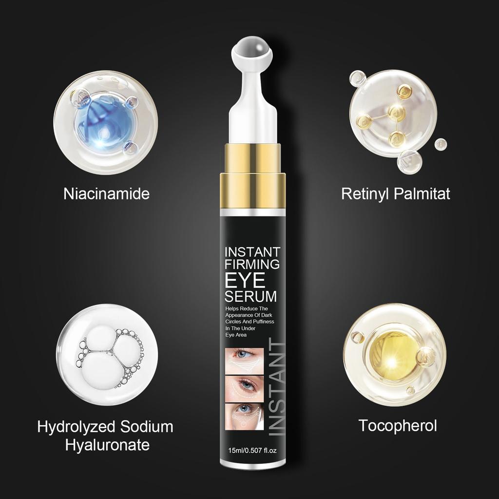 Roller Eye Cream Firms And Lifts Eye Skin Brightens And Moisturizes To Prevent Dark Circles And Eye Bags 15ml