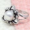 Real Pearl Gemstone Handmade Silver Jewelry  "6.5"