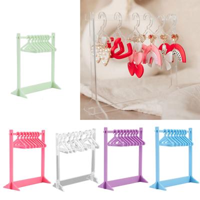 Acrylic Earrings Holder Jewelry Display Stand Classy Earring Organizer Large Capacity Jewelry Storage Rack Desktop Decor