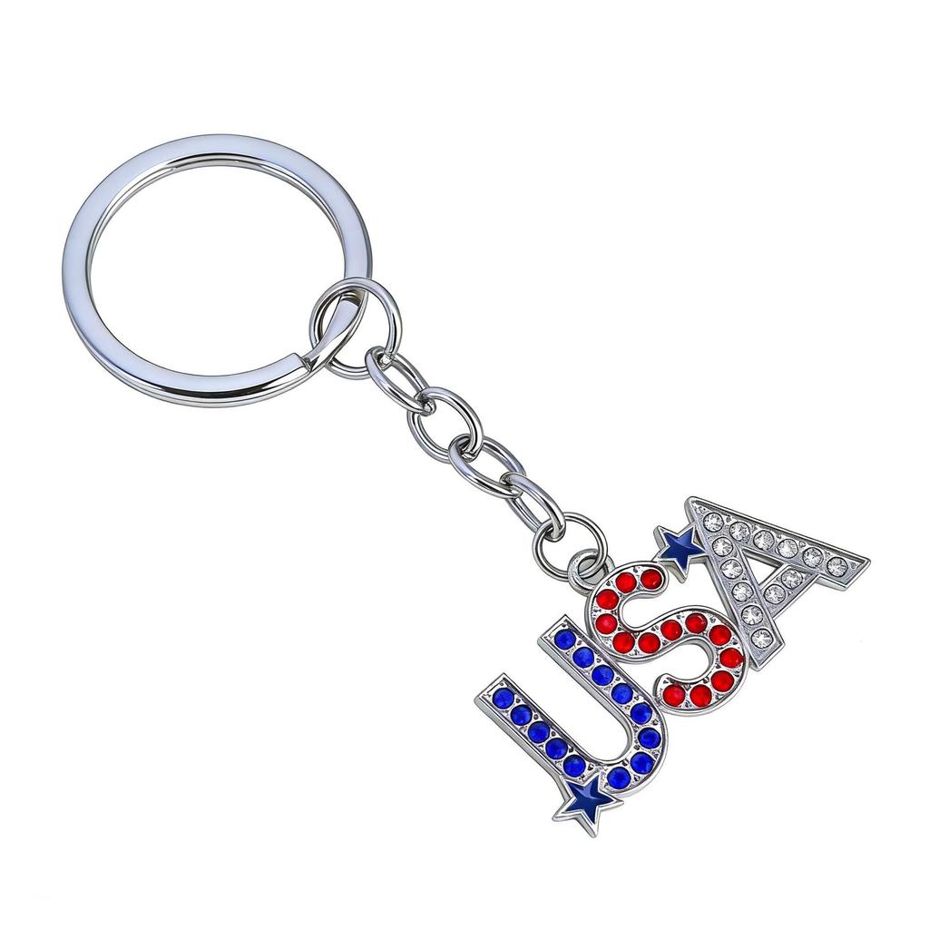 Independence Day Keychain - Fashion Bag Pendant & Decorative Accessory