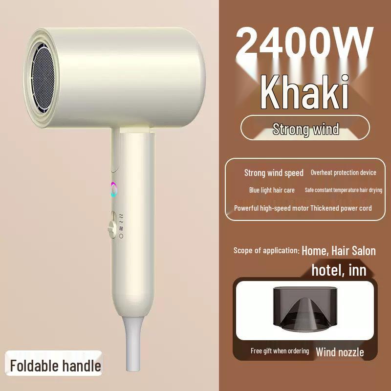 High-Power Foldable Travel Hair Dryer for Quick Drying