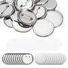 100pcs 25/58mm Metal Brooch Clasps Blank Button Maker Parts Creation Badge Maker  Button Maker