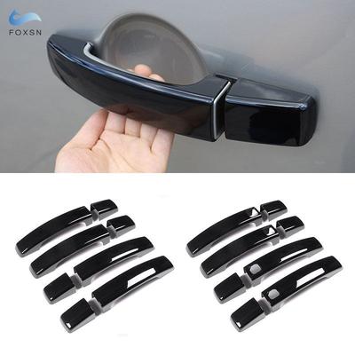 For Land Rover Range Rover Sport Discovery 4 LR4 Freelander 2 2010 2011 Glossy Black Car Exterior Door Handle Cover Decor Trim