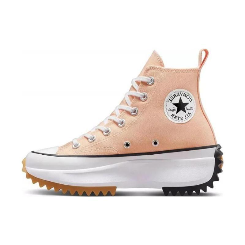 

Converse Run Star Hike Удобные Универсальные Высокие Повседневные Кроссовки Унисекс Розовые 37 абрикосовый