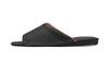 Pansy 9723J Room Made in Size Black Men's Slippers, Japan, Renewed, Durable, L,