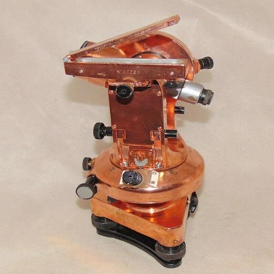 Renovovaný teodolit TT5 Th 40 s dřevěnou krabičkou Alidade Level Instrument Surveyor