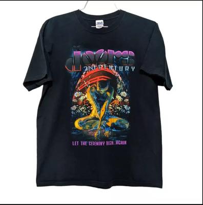 Vintage The Doors 21st Century Tour Stone Washed T-shirt maat S-4XL