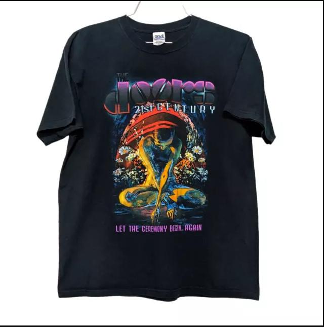 

Vintage The Doors 21st Century Tour Stone Washed T-shirt size S-4XL S