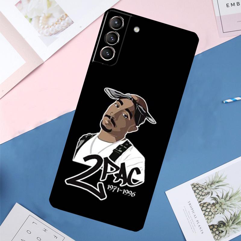 Tupac 2Pac Shakur Case For Samsung Galaxy S25 Ultra S21 S22 S24 S23 Ultra S9 S10 Plus S21 FE S25 FE Back Cover
