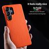 for Magsafe Case for Samsung Galaxy S24 S25 Ultra Plus Natural Cowhide Lychee Leather Magnetic Protector Luxury Phone Back Cover